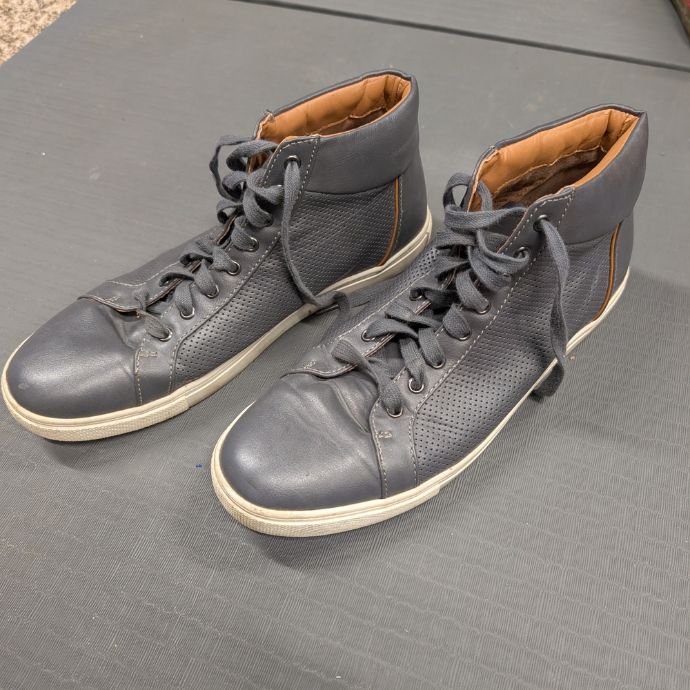 Steve Madden M Mugatu 531 Sneakers Shoes Mens 9 Gray Grey